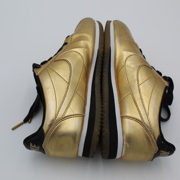 Nike Cortez XLV Gold Metallic Sneakers Womens 7.5 Limited Edition Retro 70s Y2K - Picture 8 of 13
